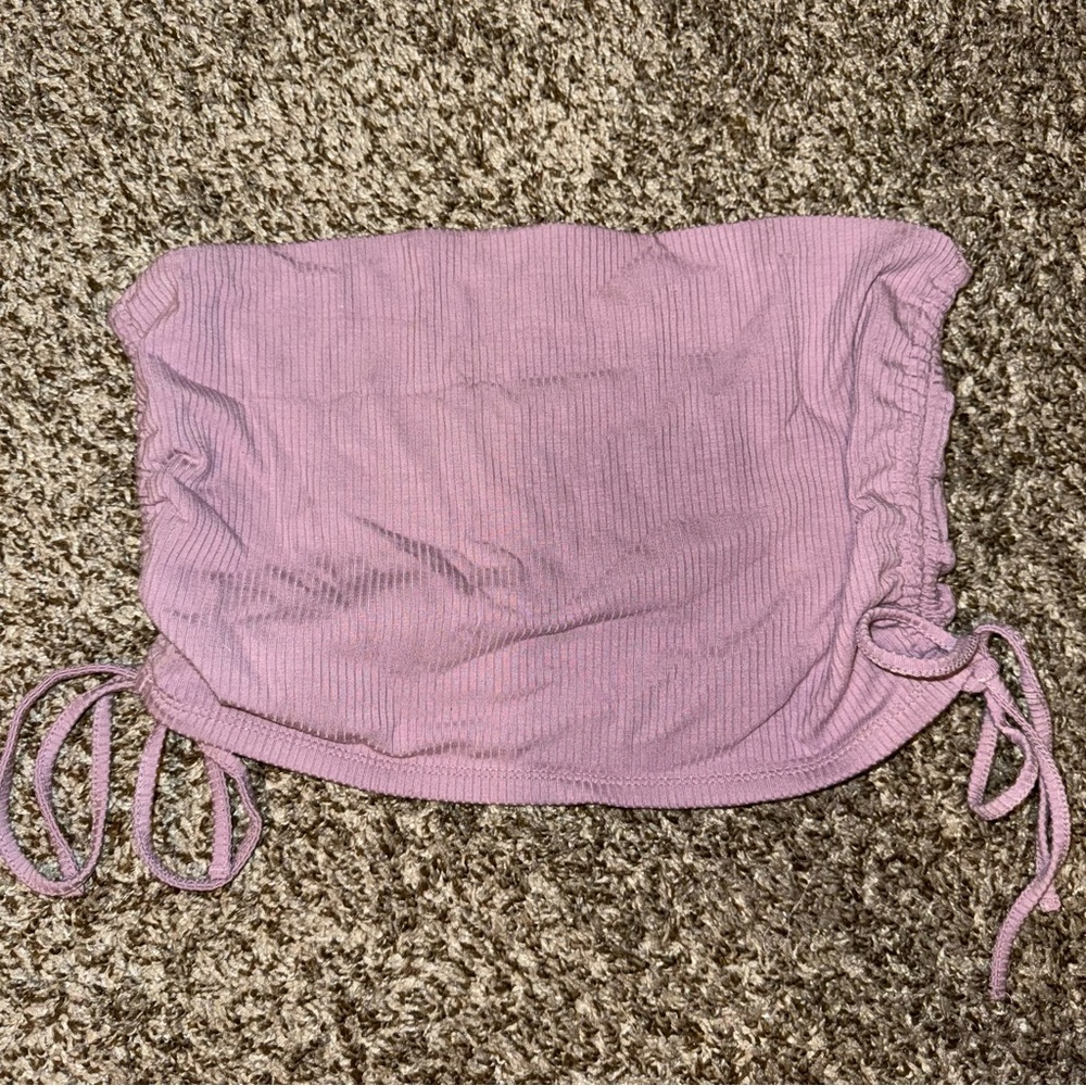 Papaya Lavender Tube Top